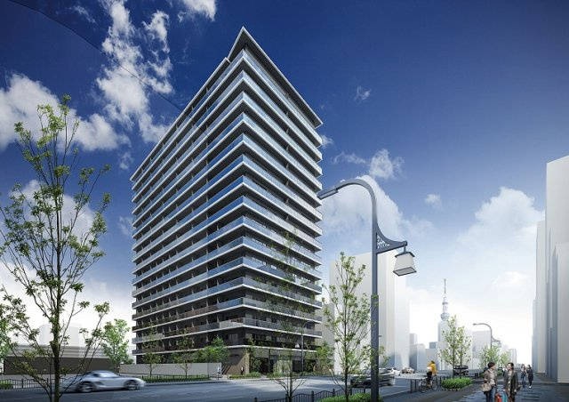 台東区松が谷１丁目の賃貸マンションの外観