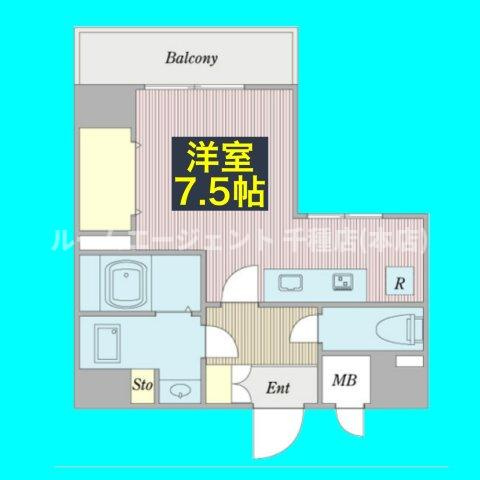 アビタシオン今池マルシェの間取り