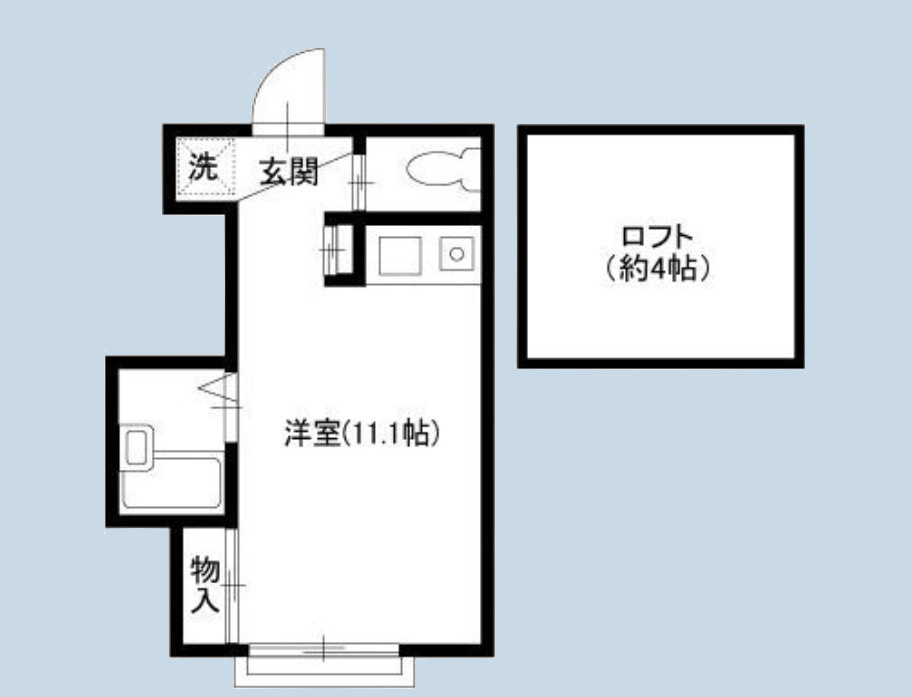 ニューテンダーハイムの間取り