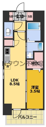 【間取り】 | エステムコート名駅南シティリンク | 間取りです。