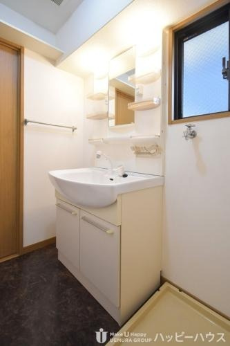 福岡市博多区元町１丁目の賃貸マンションの独立洗面台|物件の画像9