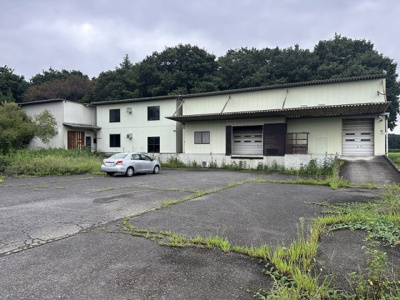 【外観】 | 那須塩原市上大貫　3900万円　事務所付き倉庫