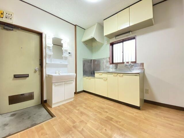 所沢市大字久米のアパートのキッチン