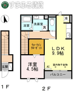【間取り】 | プランドールT・T　刈谷市下重原町