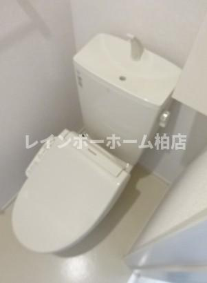 【仲介手数料：50％OFF】対象物件！のトイレ|シンプルで使いやすいトイレです