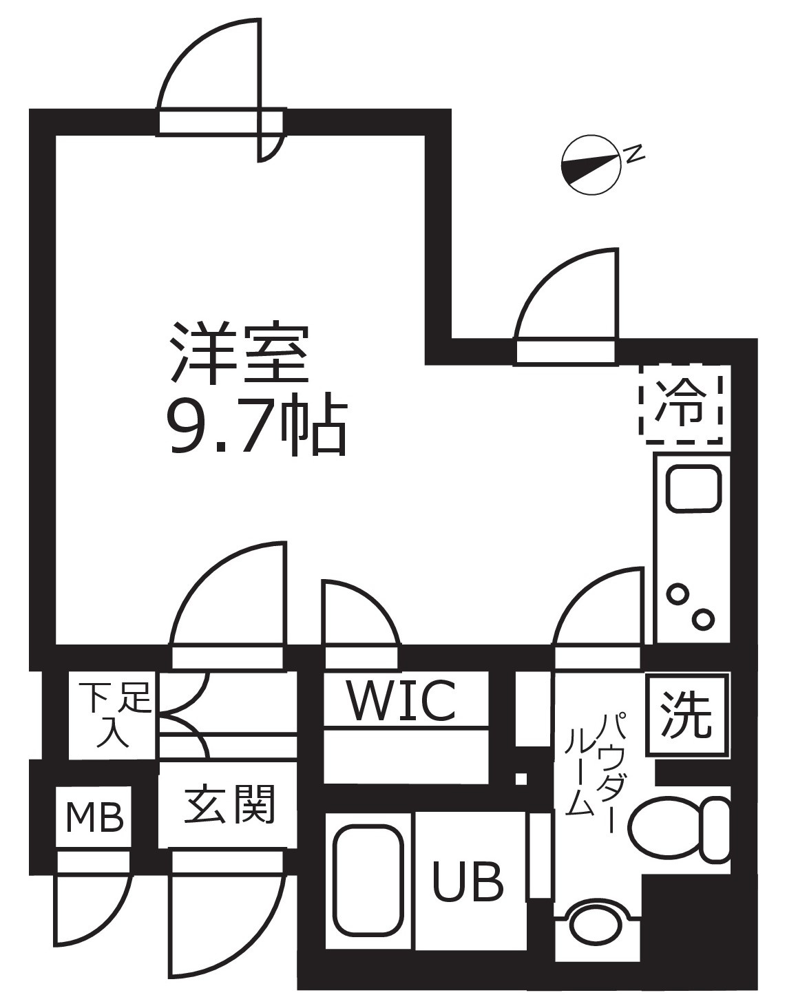 リュクス千歳船橋の間取り