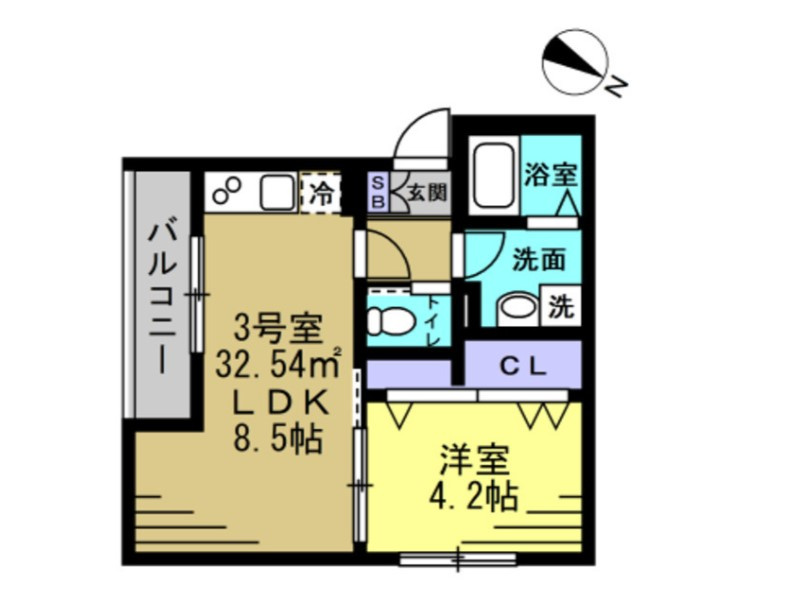 シティエスケイプ行徳の間取り