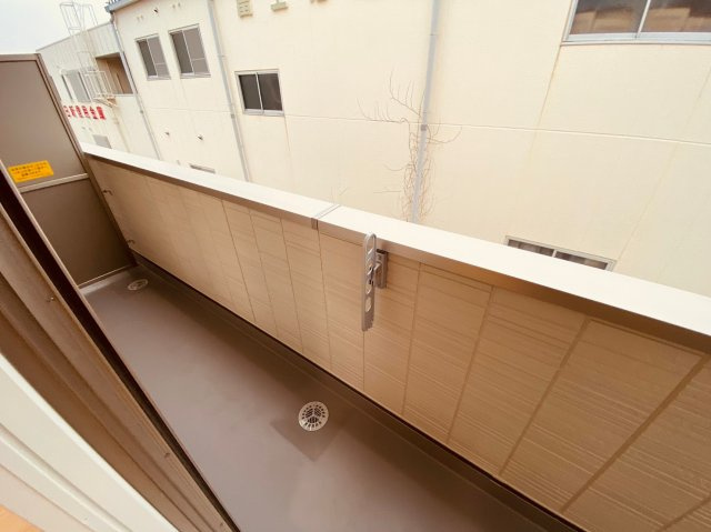 クレール林崎のバルコニー|クレール林崎