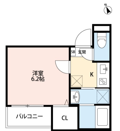 Luna piena船橋の間取り