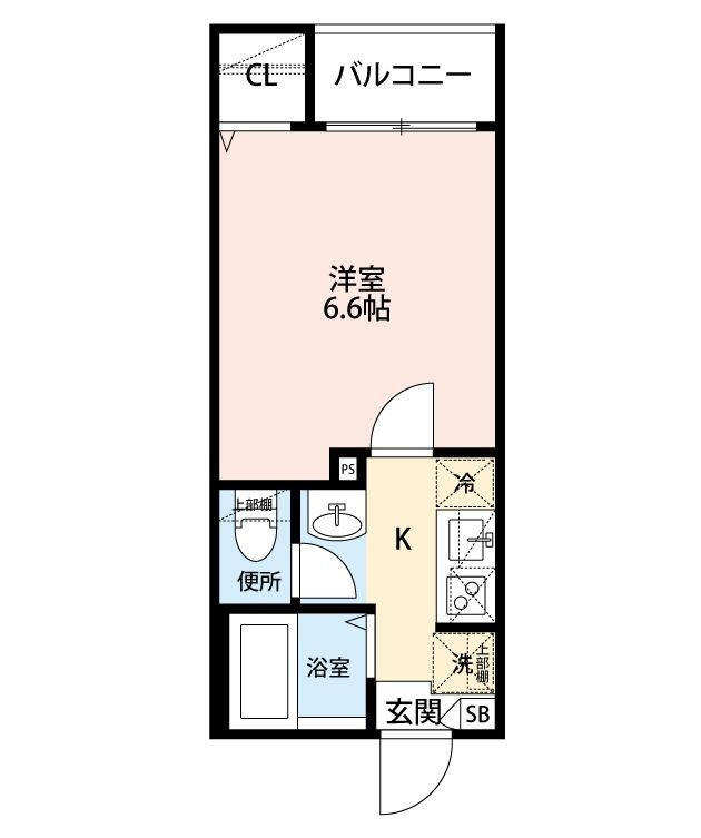 ログリアの間取り|間取りです。