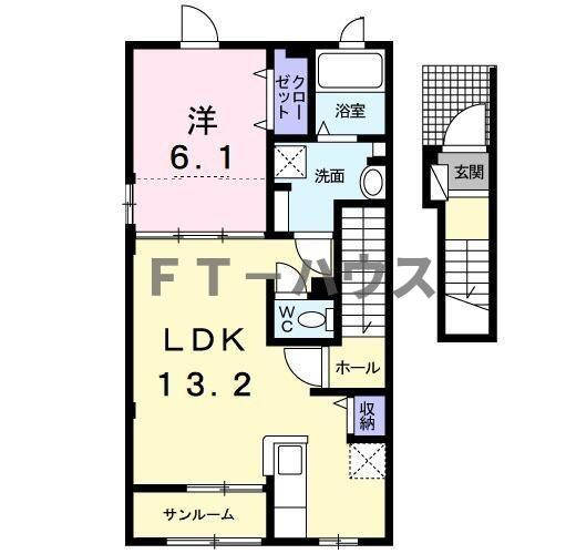 アルマナック　ハウスの間取り
