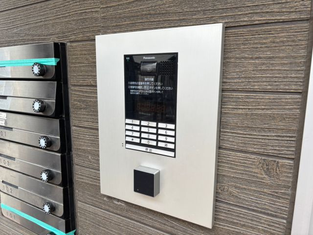 福岡市東区箱崎４丁目のアパートのセキュリティ