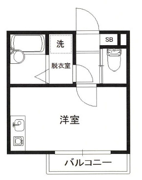 アートヒルズ北新宿の間取り
