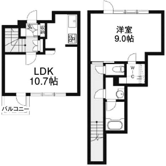 アーバンフラッツ目黒本町の間取り