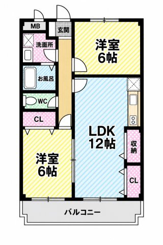 【間取り】 | マリッチ小谷