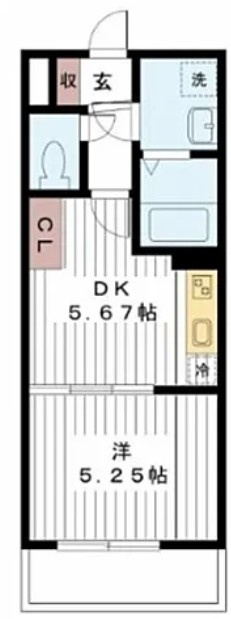 イーストゲート北習志野の間取り