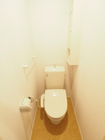 ベア　フルーツ　Ａのトイレ|清潔感のあるトイレです