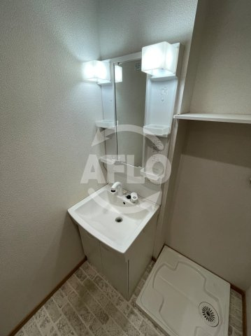 コスモクレスト清水丘の独立洗面台|コスモクレスト清水　独立洗面台
