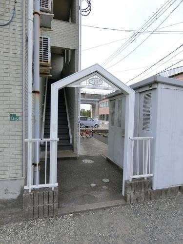 福岡市南区高木３丁目のアパートのエントランス|エントランス写真