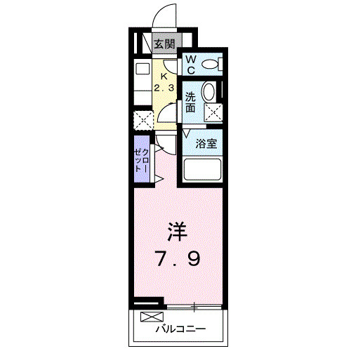 カトルセゾンの間取り