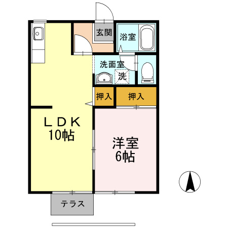 アプローズ関の間取り