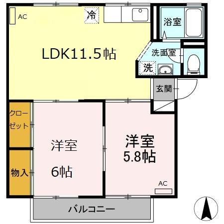 シートピアの間取り