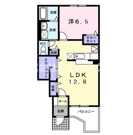パール・ウィングⅠの間取り