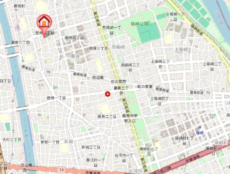 アネックスⅢの地図