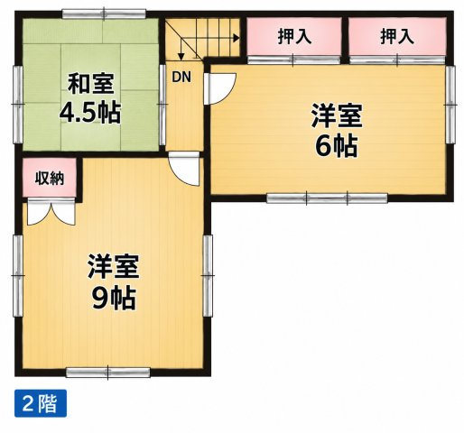 【間取り】 | 大手町7丁目借地権付中古戸建