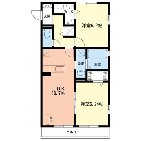 パストラルポートの間取り