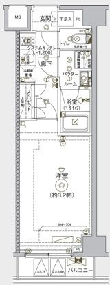 クレヴィスタ練馬平和台の間取り