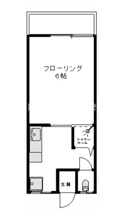 市川荘の間取り
