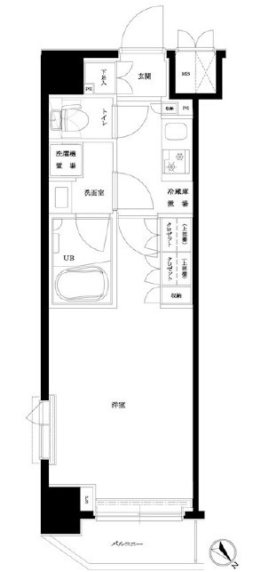 ルーブル住吉弐番館の間取り