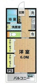 【間取り】 | はしづめマンション | 間取りです。