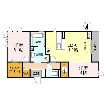 【間取り】 | おばつじアイビーコートB棟