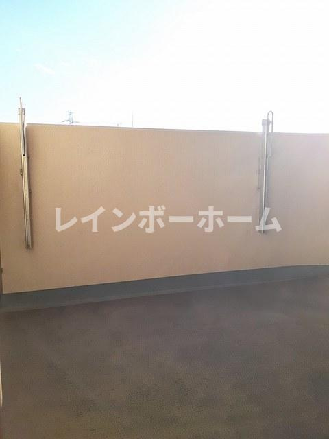 グランデ新宿のバルコニー