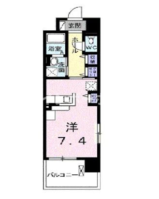 グランデ新宿の間取り