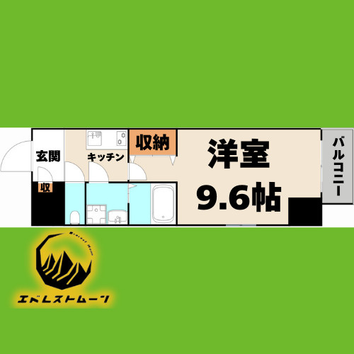 メイクス上前津Ⅱの間取り