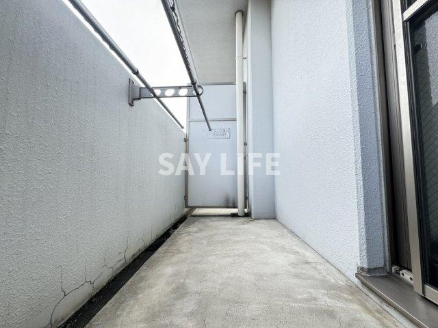 GROOVE平野のバルコニー