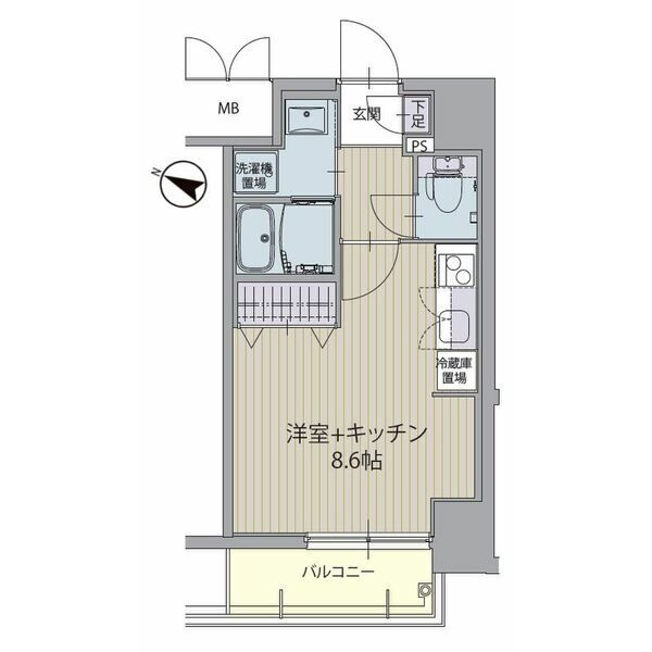 パルティール金山の間取り