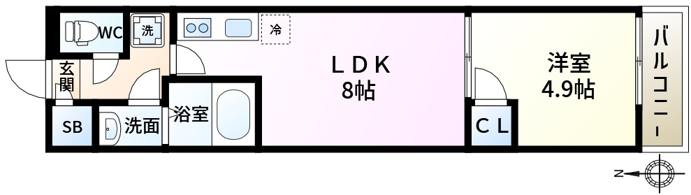 リブリ・ゆうやⅥの内装