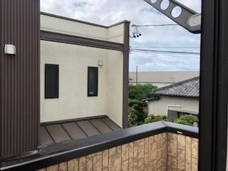 アルモニーアAのバルコニー