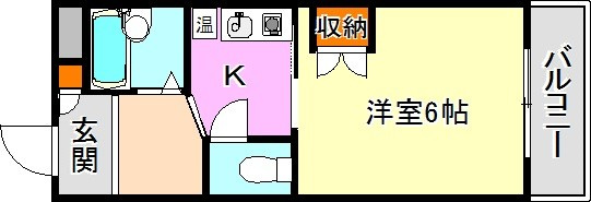 パンブロスⅤ　須磨駅の賃貸情報の間取り