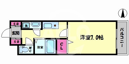 ベルシモンズ桜川の間取り|ベルシモンズ桜川　間取り