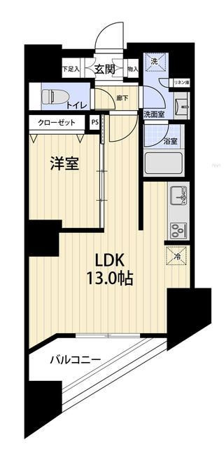 レックス日本橋水天宮プレミアタワーの間取り|間取りです。