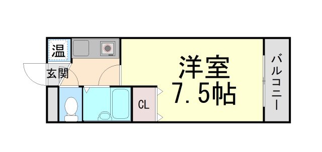 リアライズ六甲Ⅰの間取り