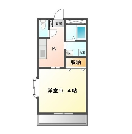アコードタウンⅢの間取り