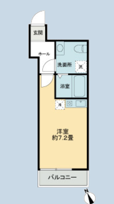 SKY飛田給の間取り