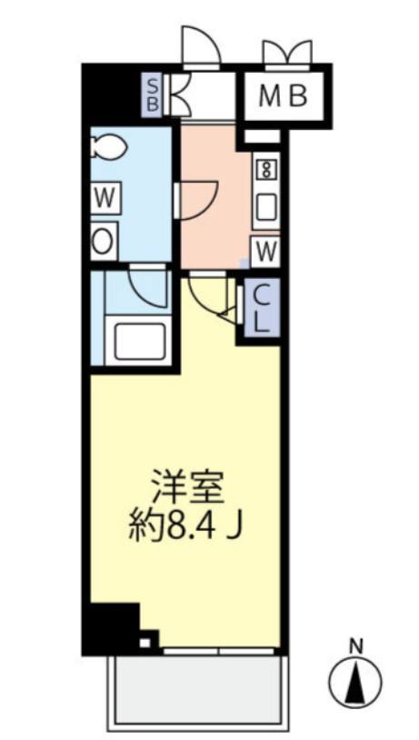スプレスター王子の間取り|間取り