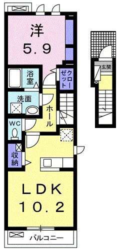 フランメゾン　Ａ